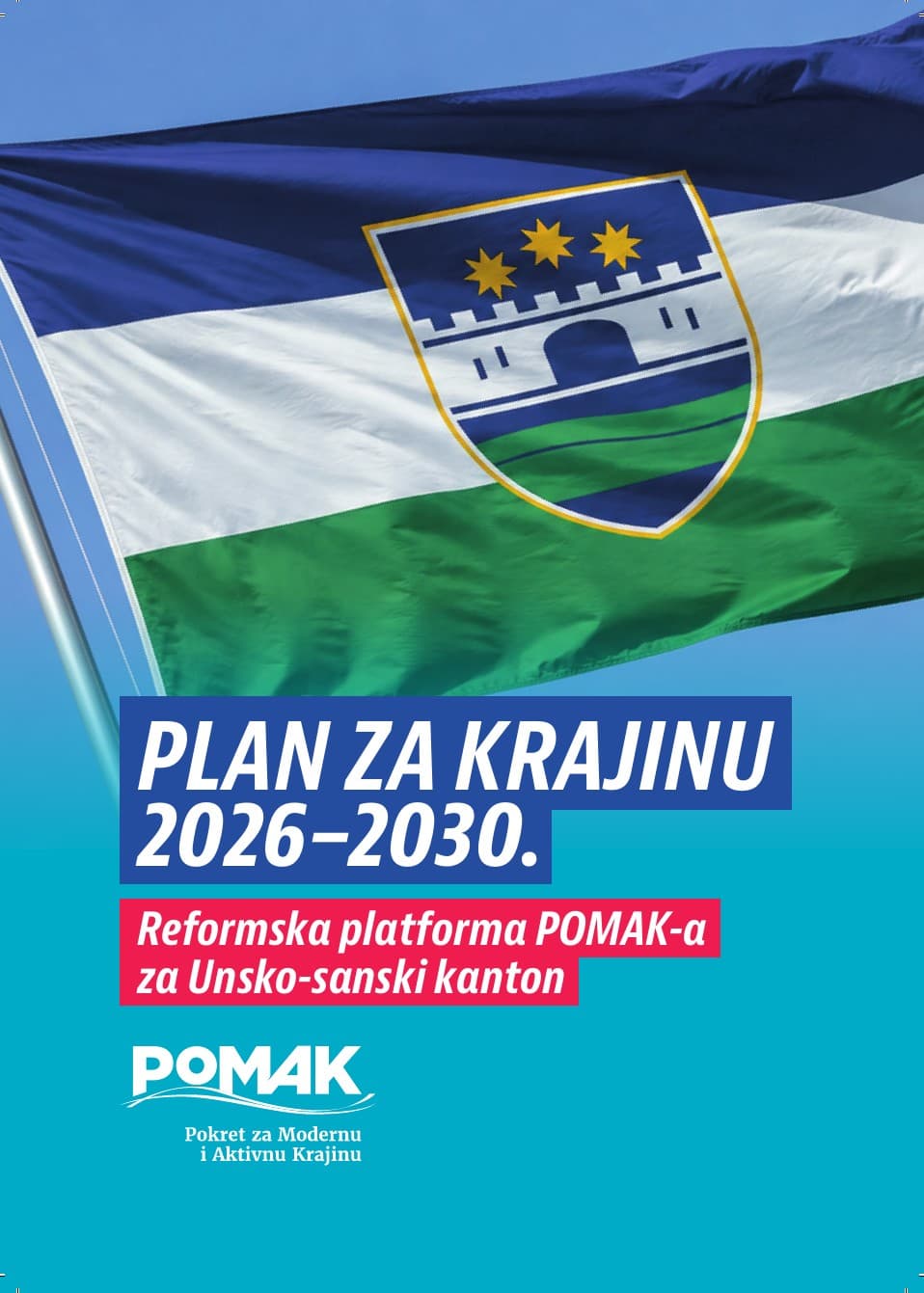 Naslovnica programa Plan za Krajinu 2026–2030.